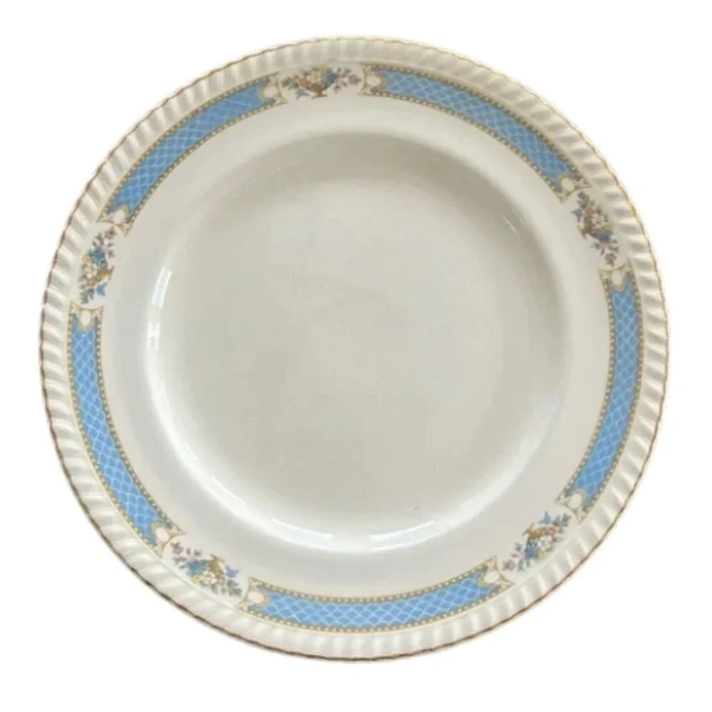 Vintage HTF Johnson Bros. Belvedere plate, Stamped Old English 10 Inch